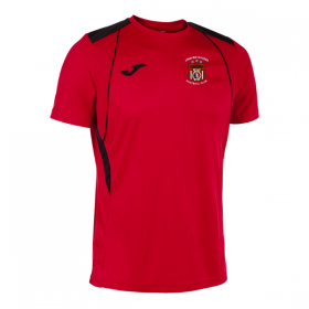 Lisburn Rovers Championship VII Short Sleeve T-Shirt Red/Black